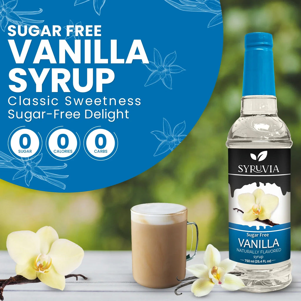 Sugar Free Vanilla Coffee Syrup