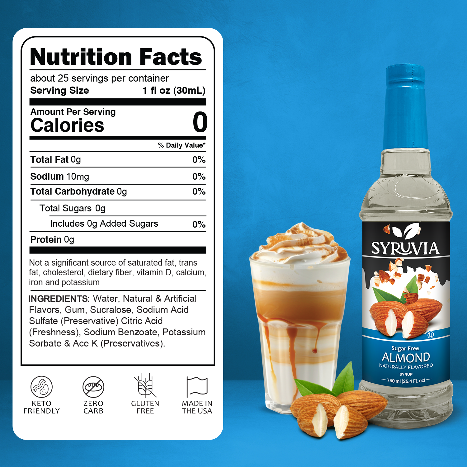 Sugar-Free Almond Syrup
