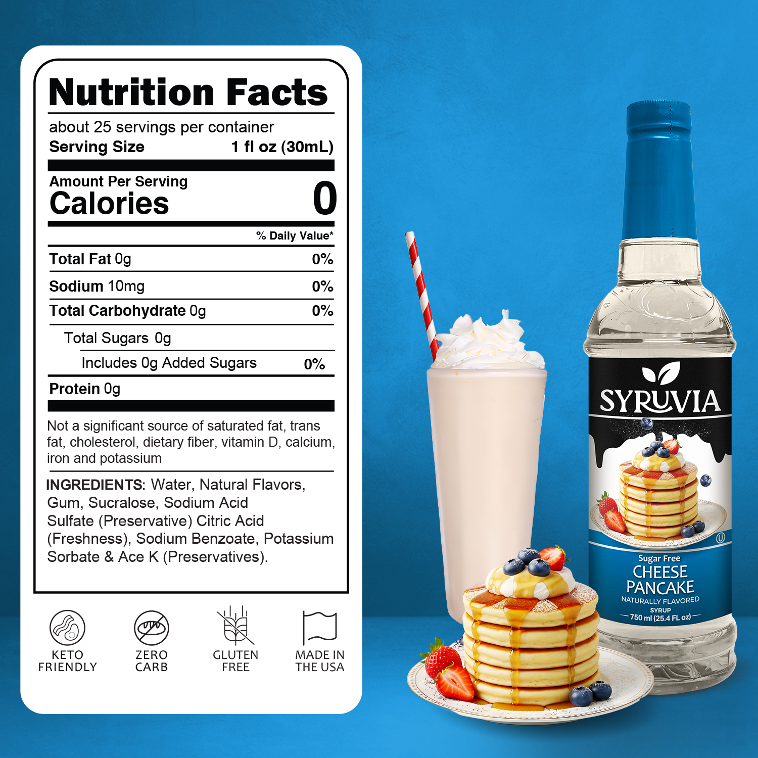 Sugar Free Cheese Pancake Syrup